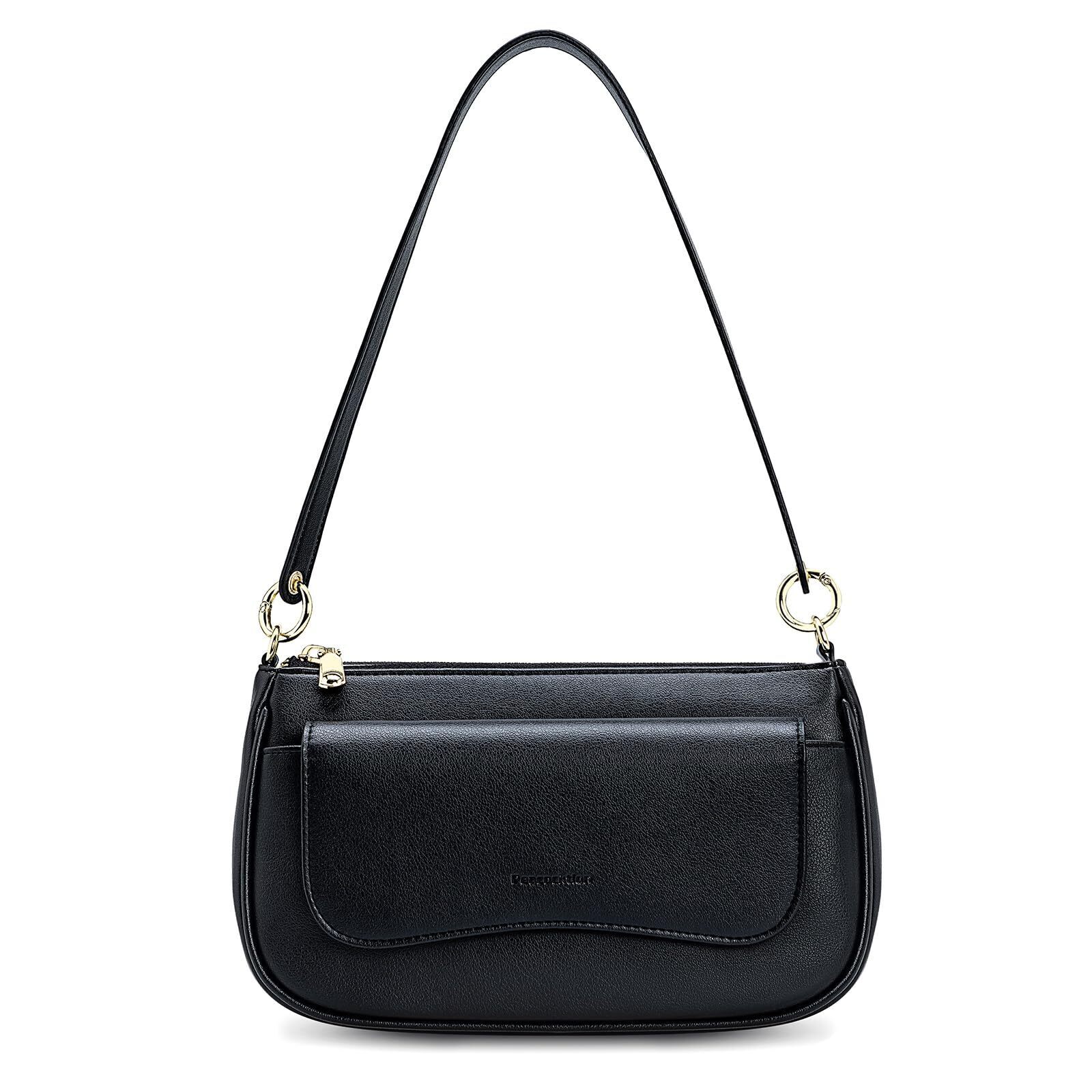 5233 Shoulder Bag Y2k Trendy Small Vegan Leather Crossbody Purses Handbags